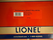 LIONEL PENNSYLVANIA LEGACY SCALE MIA 4-8-2 STEAM LOCOMOTIVE #6764 picture