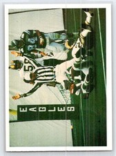 1986 Jeno's Pizza Rolls NFL Action Stickers This is a Familiar Sight #6 Eagles picture
