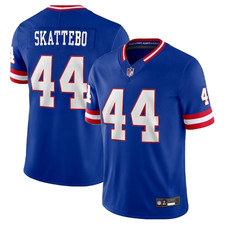 Men's Giants #44 Cam Skattebo Royal Limited All Stitched Player Jersey S-3XL picture