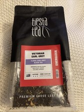 Tiesta Tea -& Tea Pot Victorian Earl Grey, Loose 140-200 Cups  Floral 16.0 Oz picture