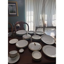 Antique Imperial PSL Austria Porcelain Dinnerware Lot Gold Trim – Local Pickup picture