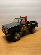 Vintage 1983 Tonka Chevrolet Pickup Truck Night Crawler Pressed Steel Black USA picture