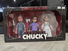 NECA Seed Of Chucky Family Box Set Reel Toys Child's Play Rare Action Figure NIB picture