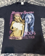 Britney Spears 2004 The Onyx Hotel Tour T-Shirt - Adult Small RARE 2000s Pop picture