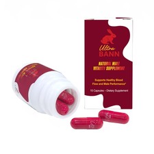 Men’s Vitality Supplement Capsules Energy Support for Men Over 40 Daily Wellness picture