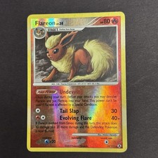 Pokemon TCG The Pokemon Company Flareon 19/111 Rising Rivals 2009 Reverse Holo picture