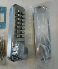Ultra Hardware Push Button Mechanical Spring Keypad Lock Keyless PushButton picture