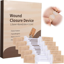 5 Pack Wound Closure Strips Butterfly Bandages Emergency First Aid picture