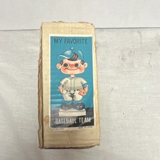Vintage Cleveland Indians Baseball Bobblehead Nodder Figure w/ Box picture