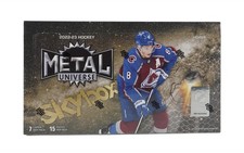 2022/23 UPPER DECK SKYBOX METAL UNIVERSE HOCKEY HOBBY BOX picture