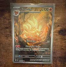 Pokemon TCG Ninetales 199/197 SV03 Obsidian Flames IR Holo English picture