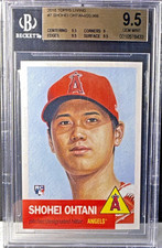 Topps Living 2018 Shohei Ohtani Rookie Los Angeles Angels #7 BGS 9.5 Gem Mint picture