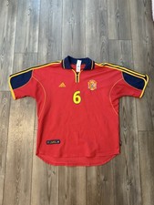 National Team Spain 1998-1999 Vintage Jersey Shirt Soccer/Football, Sizes L picture