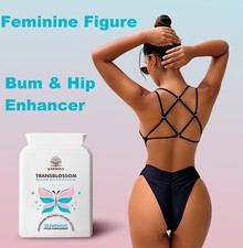 TransBlossom Bum & Hip Capsules - Bigger, Rounder, Firmer, Feminine Bottom - 30 picture