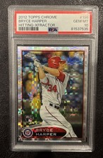 2012 Topps Chrome - Bryce Harper #196 xFractor Rookie -  PSA 10 Gem Mint picture