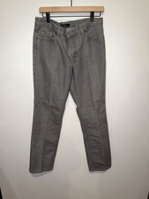 David Kahn Jeanswear Women's 12P Gray Jeans Straight Leg Made in USA picture