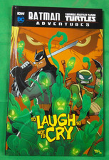 Batman Teenage Muntant Ninja Turtles Adventures #4 IDW crossover 2017 Hardcover picture