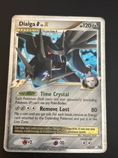 Dialga G Lv.X 122/127 Platinum Holo Rare LV.X SP English 2009 picture
