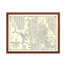 Old Map of Richmond, CA 1920 - Vintage Richmond California A picture