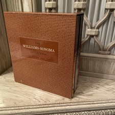 THE WILLIAMS-SONOMA COLLECTION COOKBOOKS BOXED SET-BREAD, RISOTTO, ROASTING, POT picture