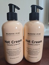 MAJESTIC PURE 2 HOT CREAM CELLULITE & MUSCLE 255g Each picture