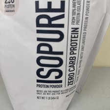 Nature's Best Isopure Unflavored Isolate Powder Protein 1 Lb Brand New Exp 12/26 picture