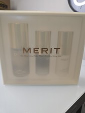MERIT The Mini Great Skin Trio Limited Edition Skincare Set - NEW picture