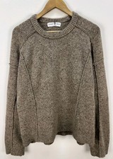 H&M Studio Capsule Collection Wool Blend Women's Sweater Size S Oversized  picture