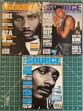 The Source - 3 Magazine Lot - Issues 112, 116, 117 - 1999 - DMX Nas Snoop picture