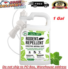 Mighty Mint 1 Gallon Mice Rat Rodent Repellent Spray, All Natural Peppermint Oil picture