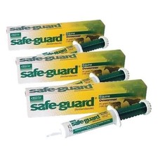Safe-Guard Equine Paste 10% Fenbendazole Horse Wormer Pack of 3, White picture