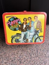 Vintage 1976 - Happy Days Lunchbox with Thermos - Great Condition picture