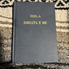 Bibla Dhiata E Re Bible In Albanian Older Scarce Copy NT picture
