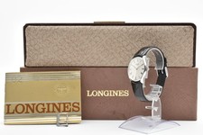 RARE/In Box【N MINT】Longines 4327 white Dial 33mm Hand Winding Men's Watch picture