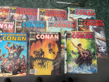 Vintage Marvel Magazine Lot Of 40 The Savage Sword of Conan the Barbarian picture