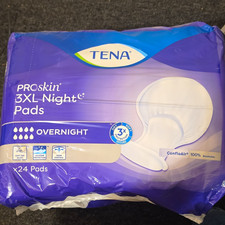 TENA ProSkin 3XL Night Overnight Incontinence Pads, Odor Control, 24 Ct picture
