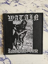 Watain Rabid Death's Curse Woven Patch  picture