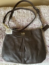 COACH Mad Lth Fash Swingpck mahogany NWT $158  picture