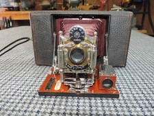 Antique Wollensak Ansco No. 6 Model C  Folding Camera  circa 1906 Untested picture
