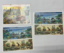 USPS Nature of America Series Souvenir Sheets Lot of 3 Sonora Desert Dinosaurs picture