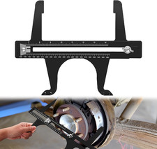 Drum Brake Measuring Tool – Resetting Gauge for 6.5-14.25 Inch, Black  picture