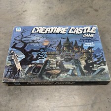 Vintage 1975 Creature Castle Board Game Worn Near Complete Whitman picture