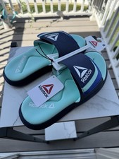 REEBOK DELTA FLOW WOMEN'S SLIP ONS, 8M, GORGEOUS MINT COLOR, NEW WITH TAGS picture