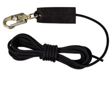Teufelberger KM III X 50' With Snap Hook (Black) 11MM C5YZ90-14-MASTPAK Rope picture