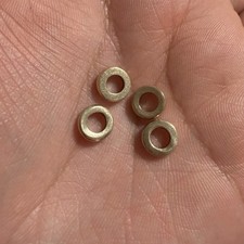 Pandora 14k flat spacers, 4 spacers picture
