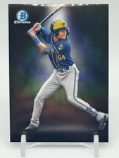 2023 Bowman Chrome Spotlights - Jackson Chourio #BS-11 Rookie RC Refractor 🔥 SP picture
