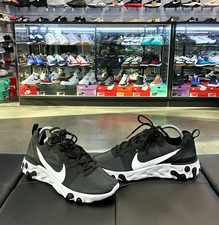 Nike React Element 55 Black White Sneakers picture