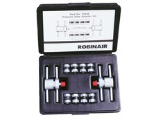 Robinair 12458 - Process Tube Adapter Kit to 1/4 inch MFL picture