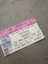 Vintage 1997 Vans Warped Tour Ticket Stub Pine Knob MI Blink-182  picture