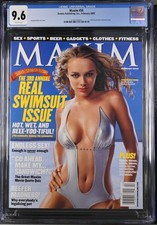 Maxim Magazine February 2005 Collector's Edition Amanda Marcum Cover CGC 9.6 picture